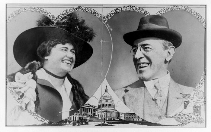 Edith and Woodrow Wilson