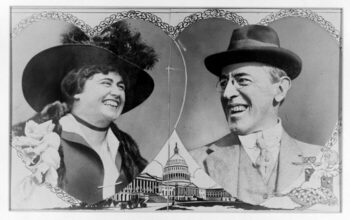 Edith and Woodrow Wilson